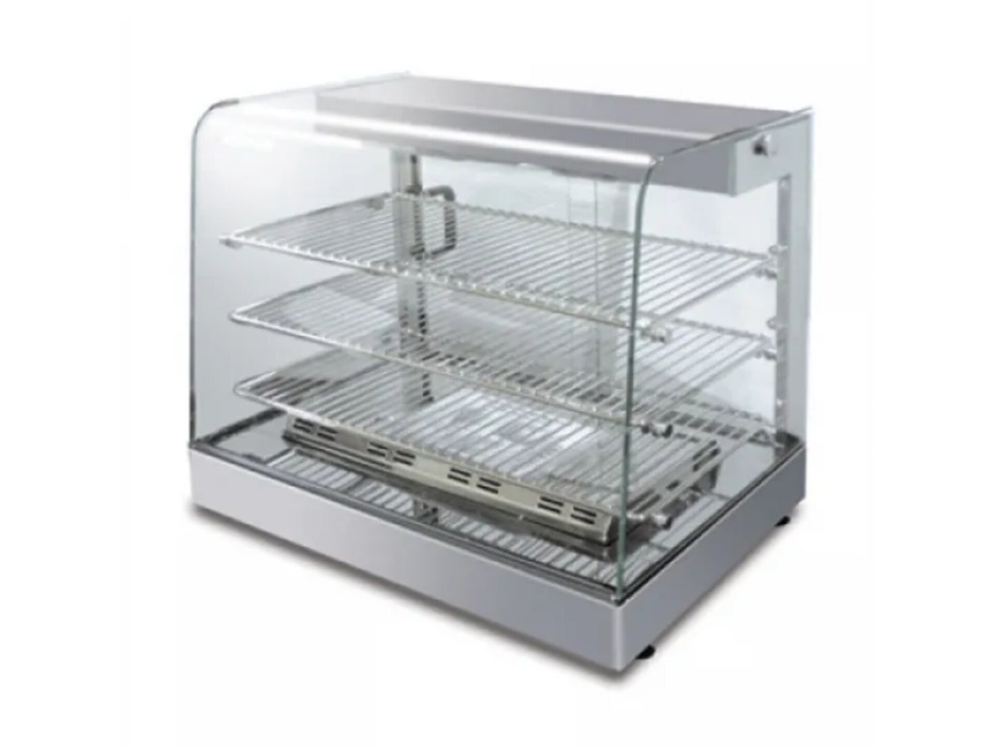 Full View Glass Electrical Food Warmer/ Pie Warmer (3 shelves)