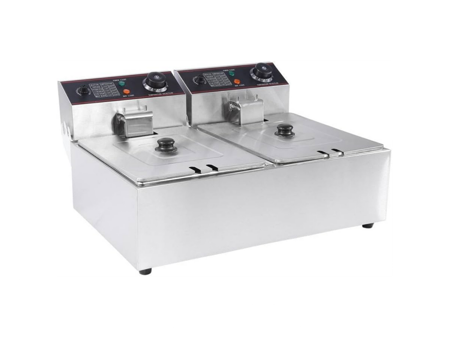 Electric Fryer (1-Tank 2-Basket) 12L