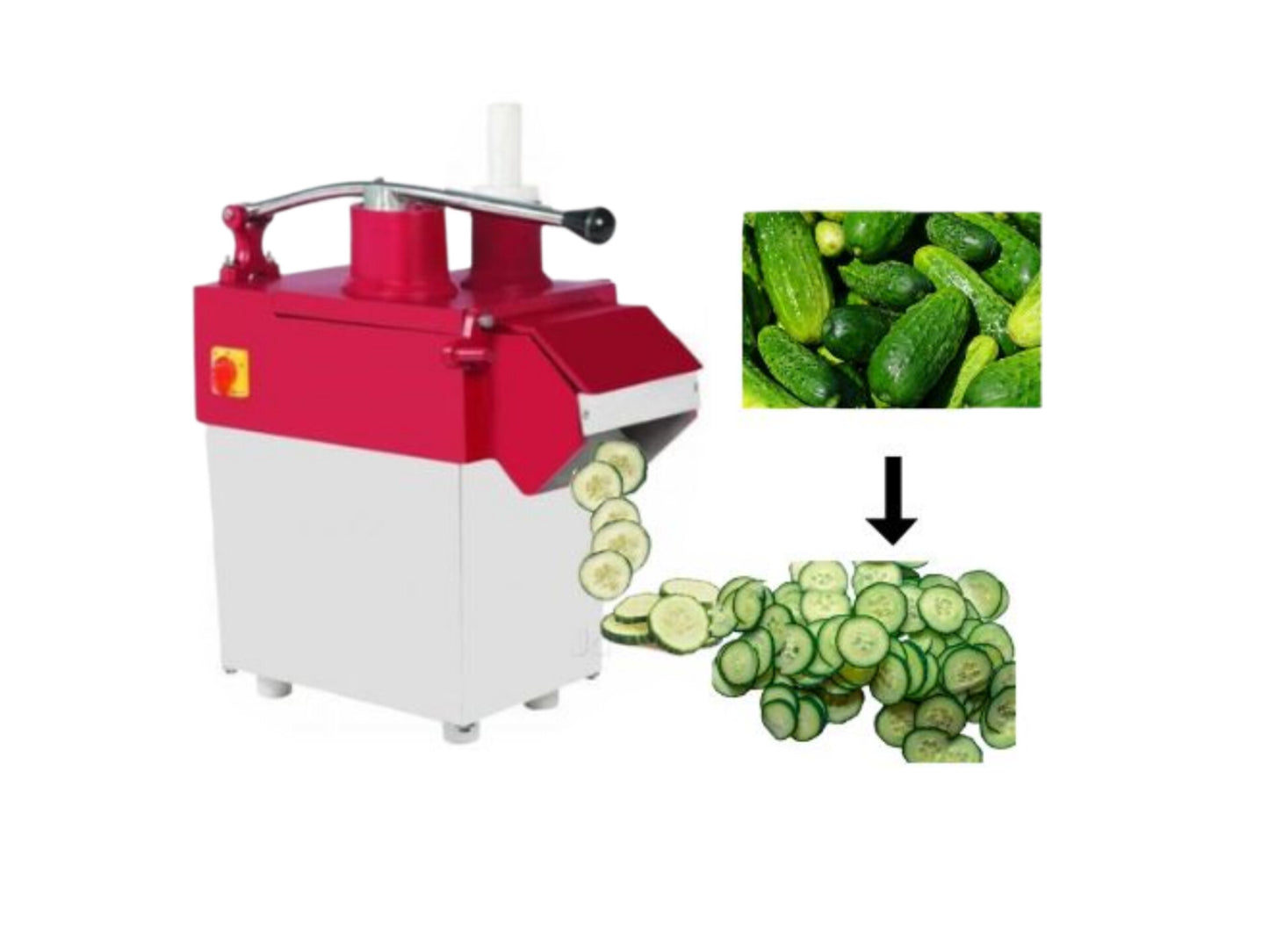 The Commercial Vegetable Cutting Machine