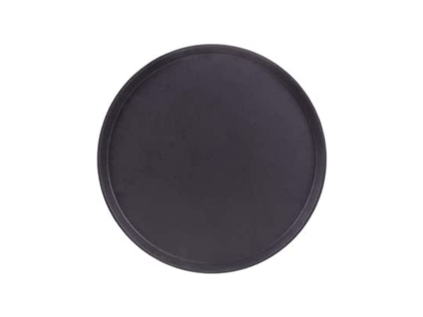 Round Plastic Serving Tray | Commercial Restaurant & Diner Quality Food, Coffee, & Drink Waiter Carrying Tray