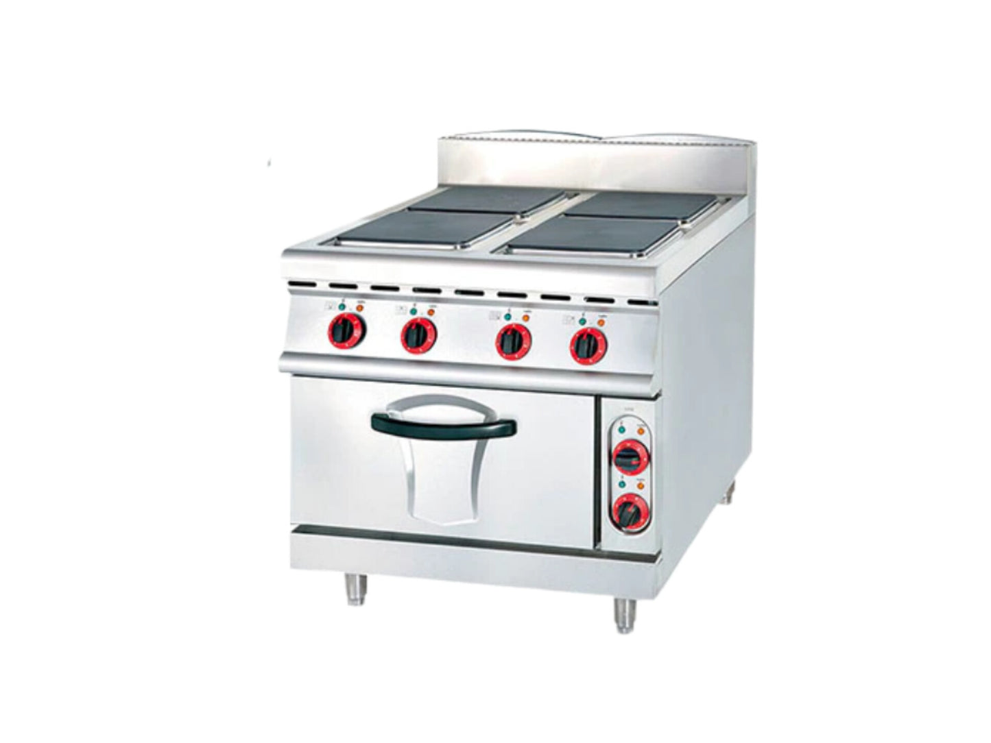 Electric Range with 4 Hotplate and Electric Oven (Square)