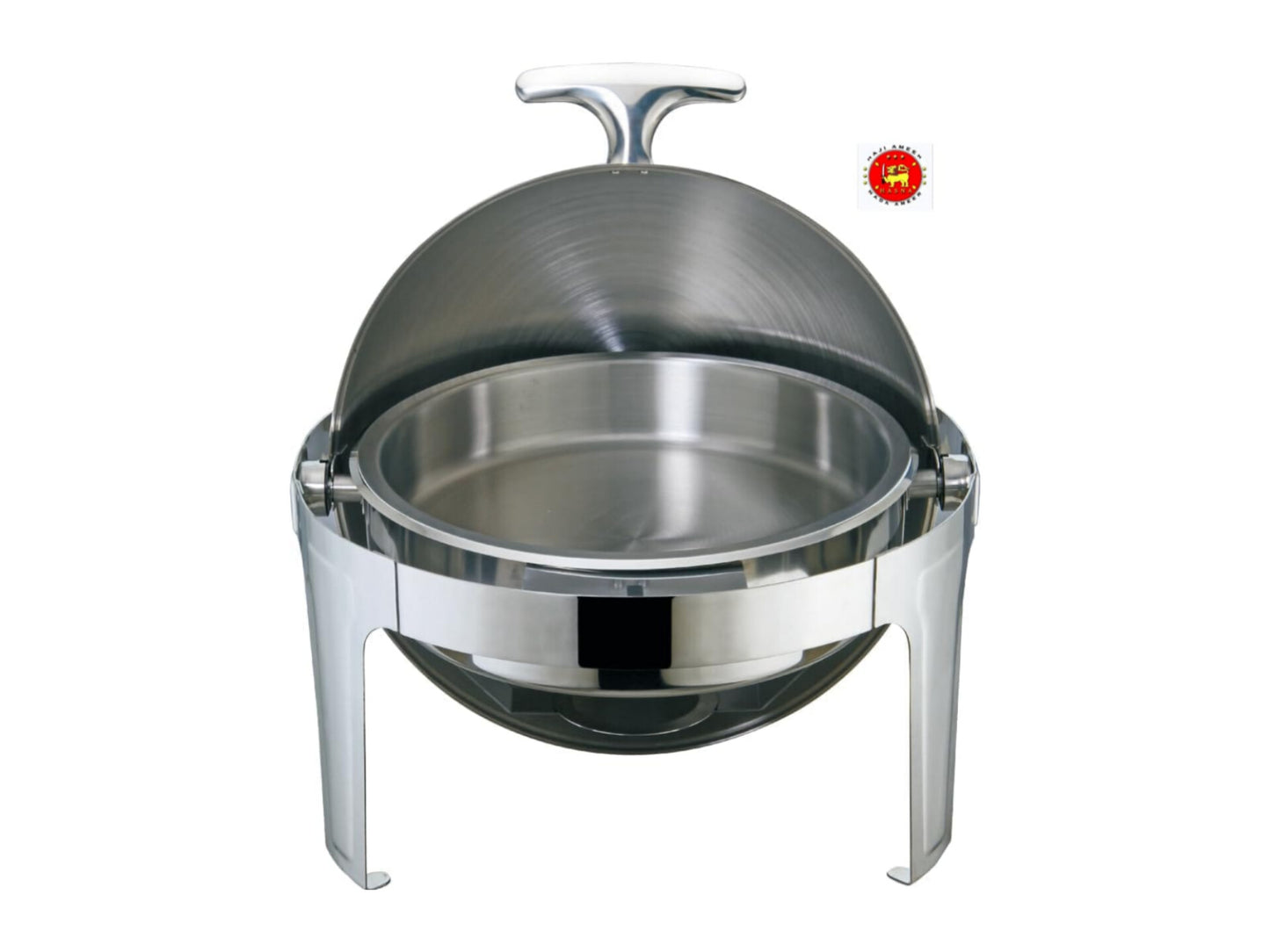 Stainless Steel Round Roll Chafing Dish